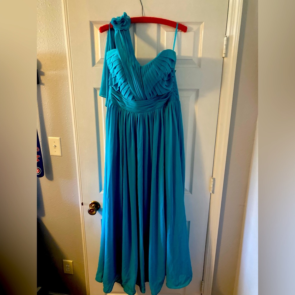 Teal Bridesmaid Dress size L